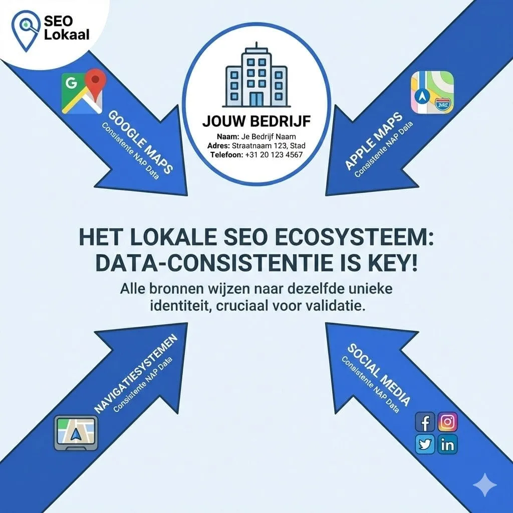 data consistentie is belangrijk voor validatie van je bedrijf