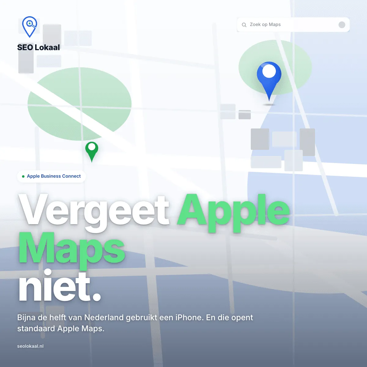 Apple Business Connect claimen: waarom je Apple Maps niet mag negeren