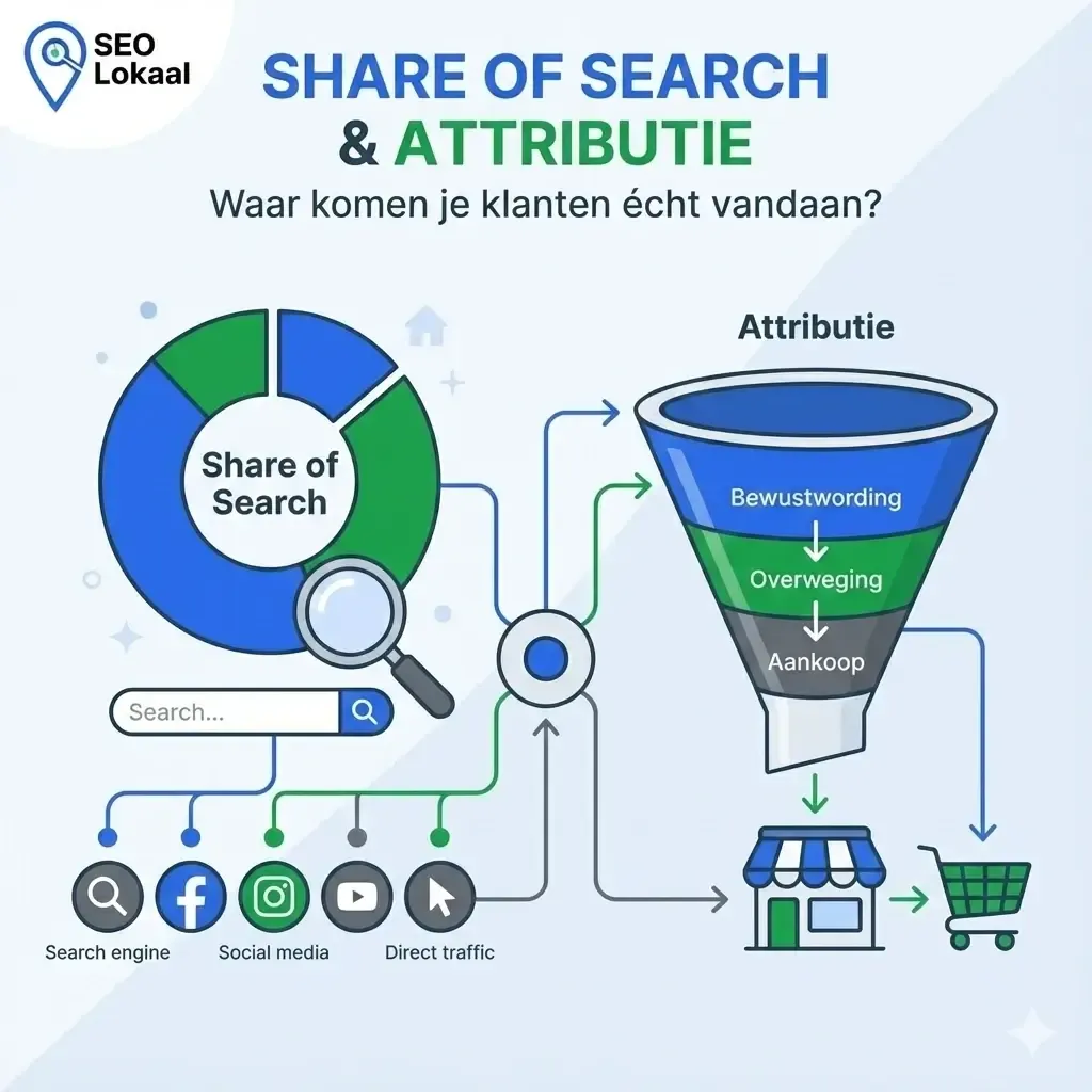 Share of Search & Attributie: Waar komen je klanten écht vandaan?
