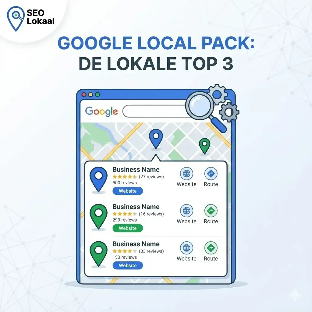Wat is de Google Local Pack en hoe kom je in deze top 3?