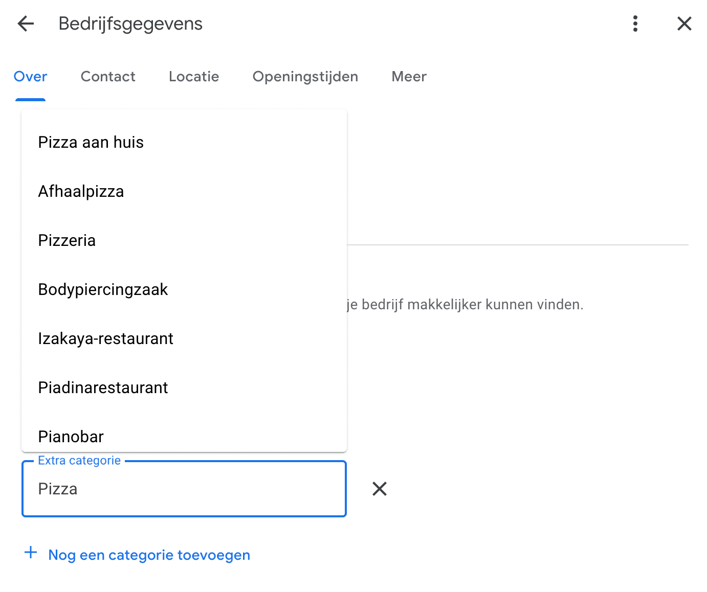 screenshot-google-bedrijfsprofiel-categorieën