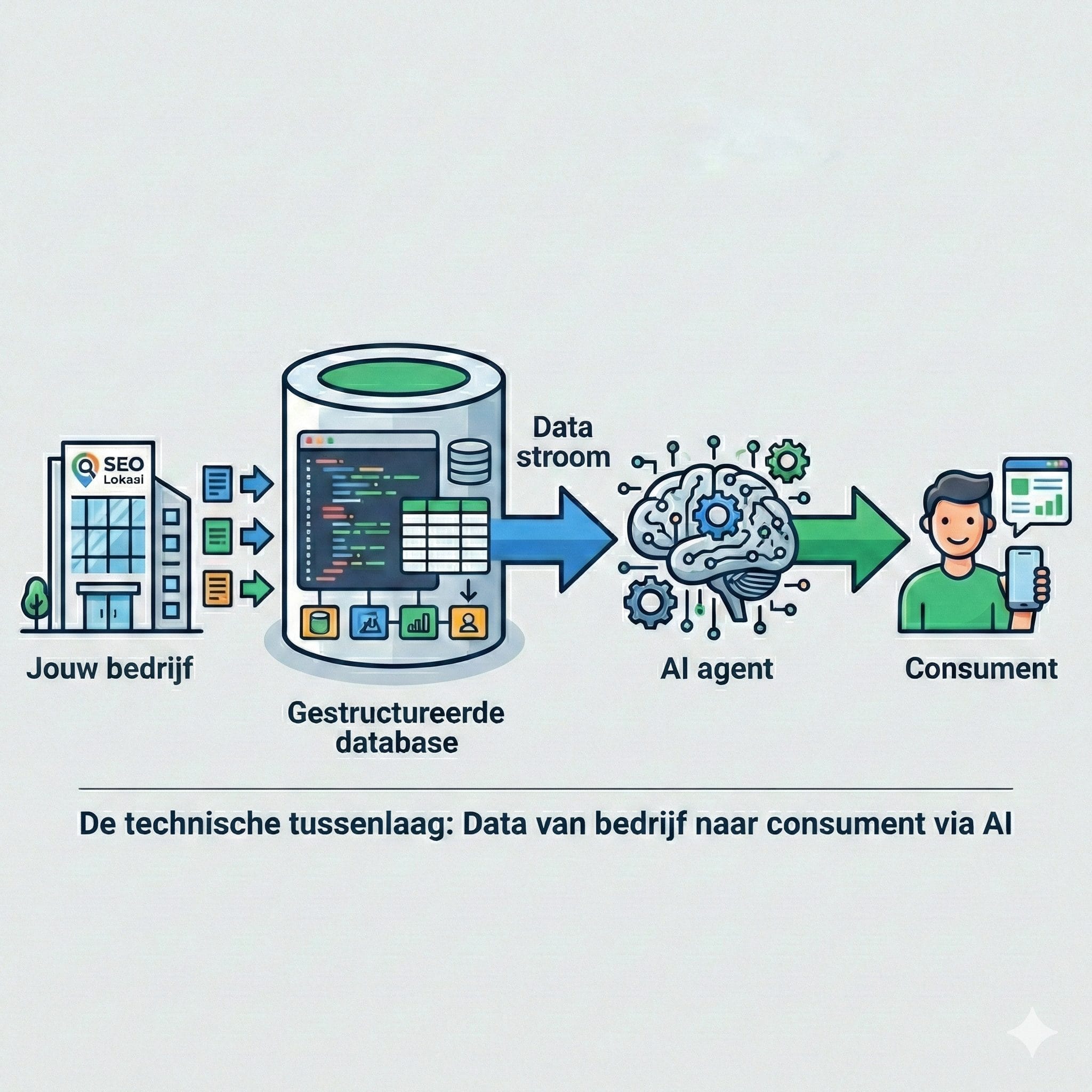 Data van bedrijf naar consument via AI
