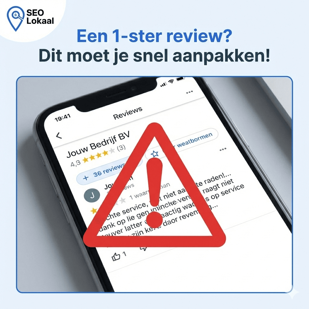 1 ster review aanpakken