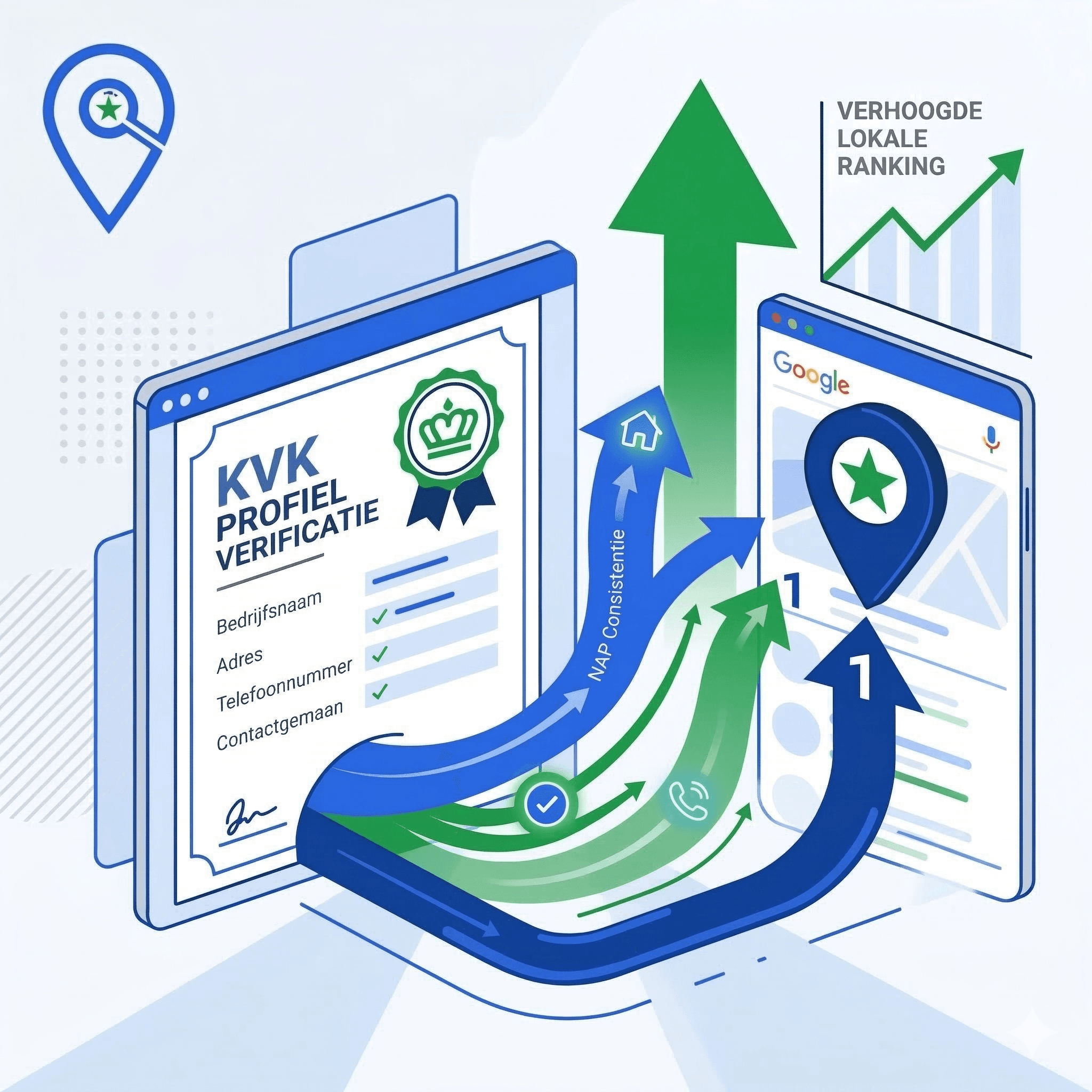 Invloed van KVK op je lokale rankings