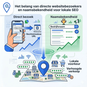 Waarom directe websitebezoekers en naamsbekendheid zo belangrijk zijn